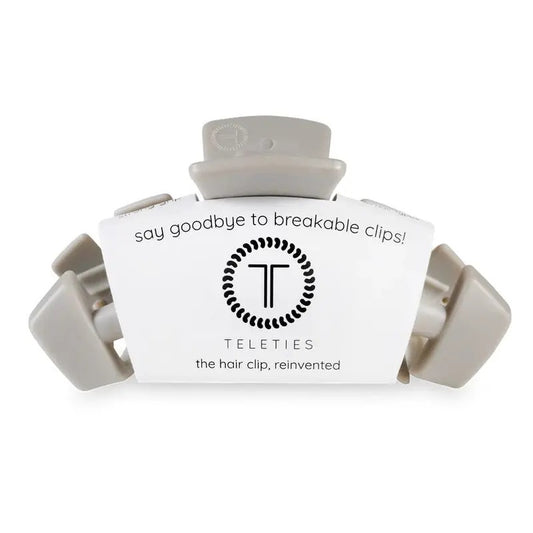 Classic Silver Flames Hair Clip