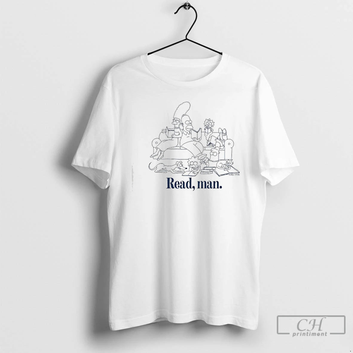Classic Simpson Read Man T-Shirts, Hoodie, Sweatshirt | DripVista.com