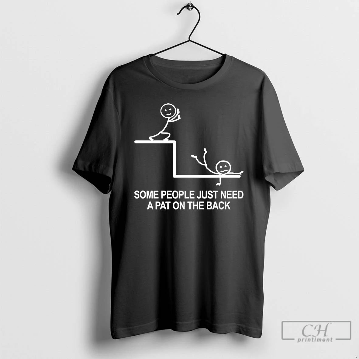 Classic Some People Just Need A Pat On The Back T-Shirts, Hoodie, Sweatshirt | DripVista.com