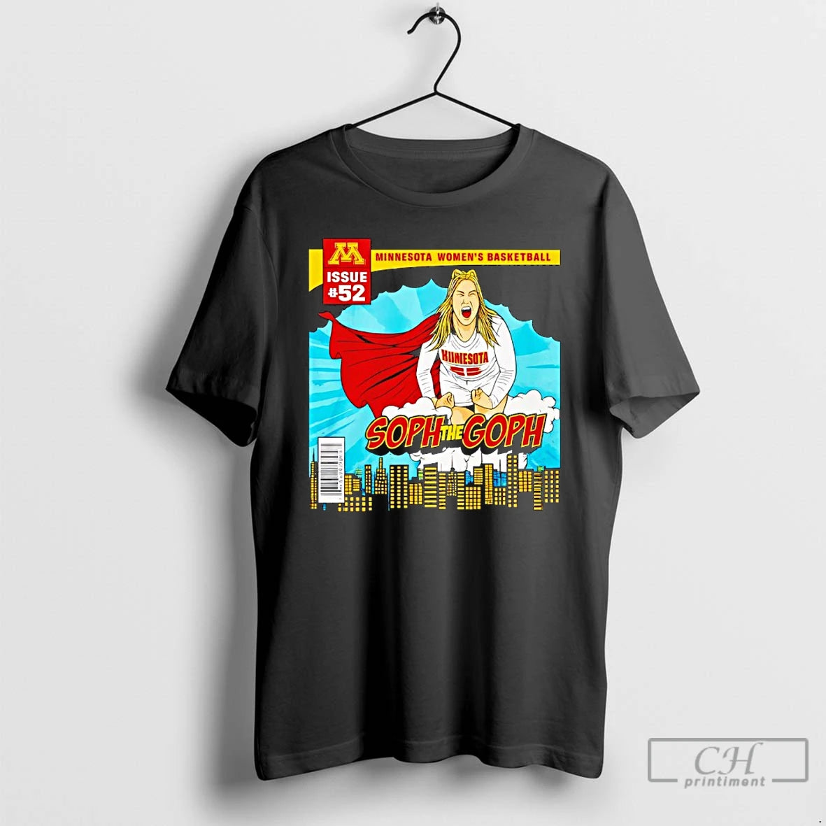 Classic Sophie Hart Minnesota Golden Gophers Soph The Goph Superman T-Shirts, Hoodie, Sweatshirt | DripVista.com