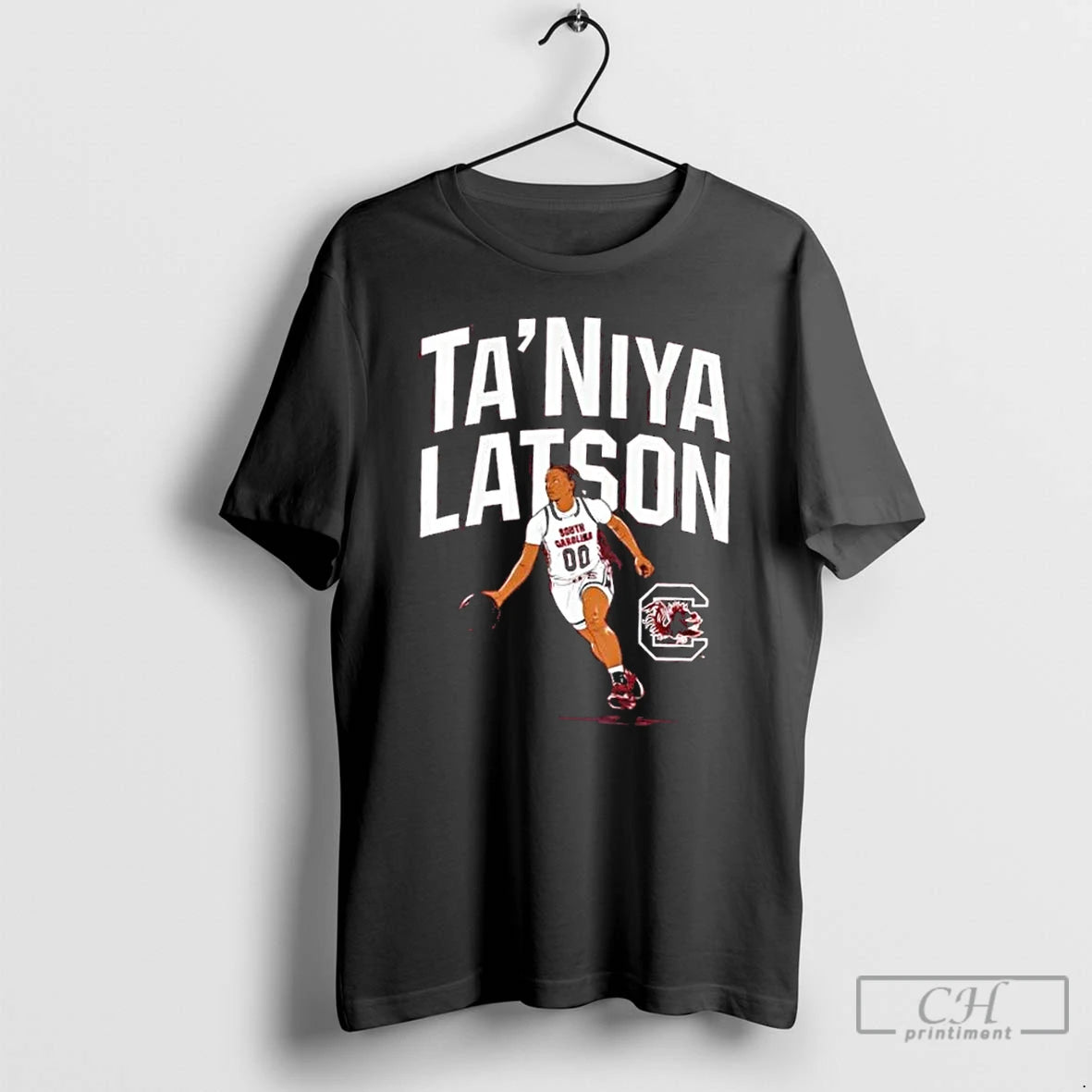 Classic South Carolina Gamecocks Basketball Taniya Latson Name Pose T-Shirts, Hoodie, Sweatshirt | DripVista.com