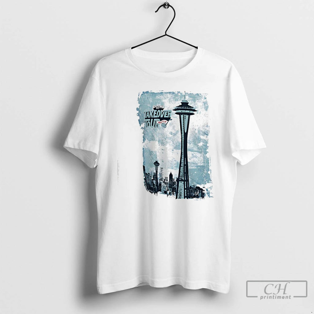 Classic Stadium Essentials Seattle Takeover City Photo T-Shirts, Hoodie, Sweatshirt | DripVista.com