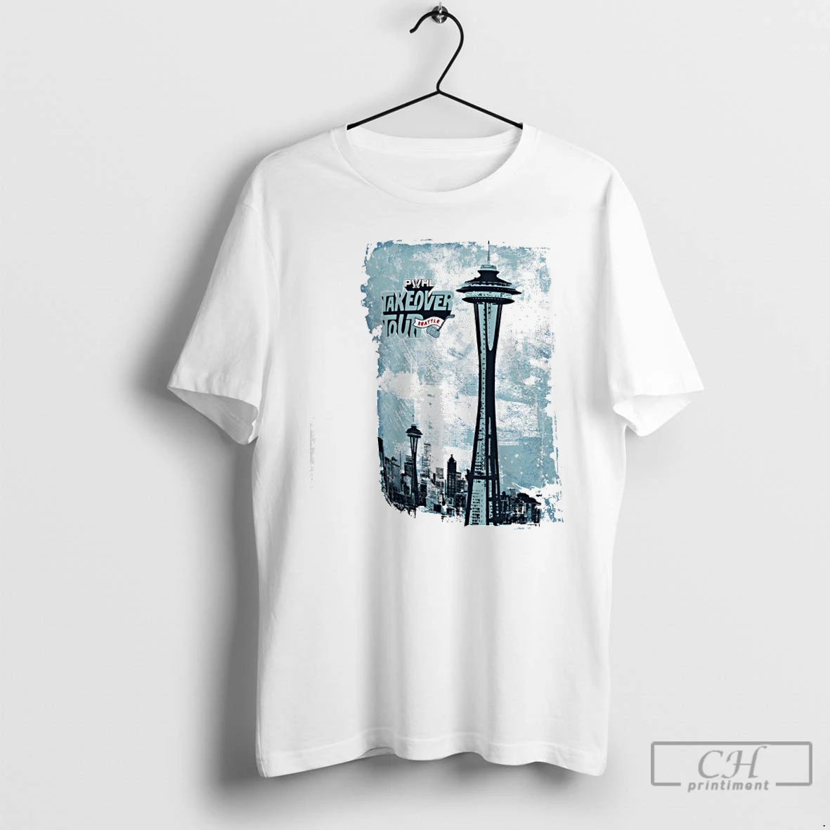 Classic Stadium Essentials Seattle Takeover City Photo T-Shirts, Hoodie, Sweatshirt | DripVista.com