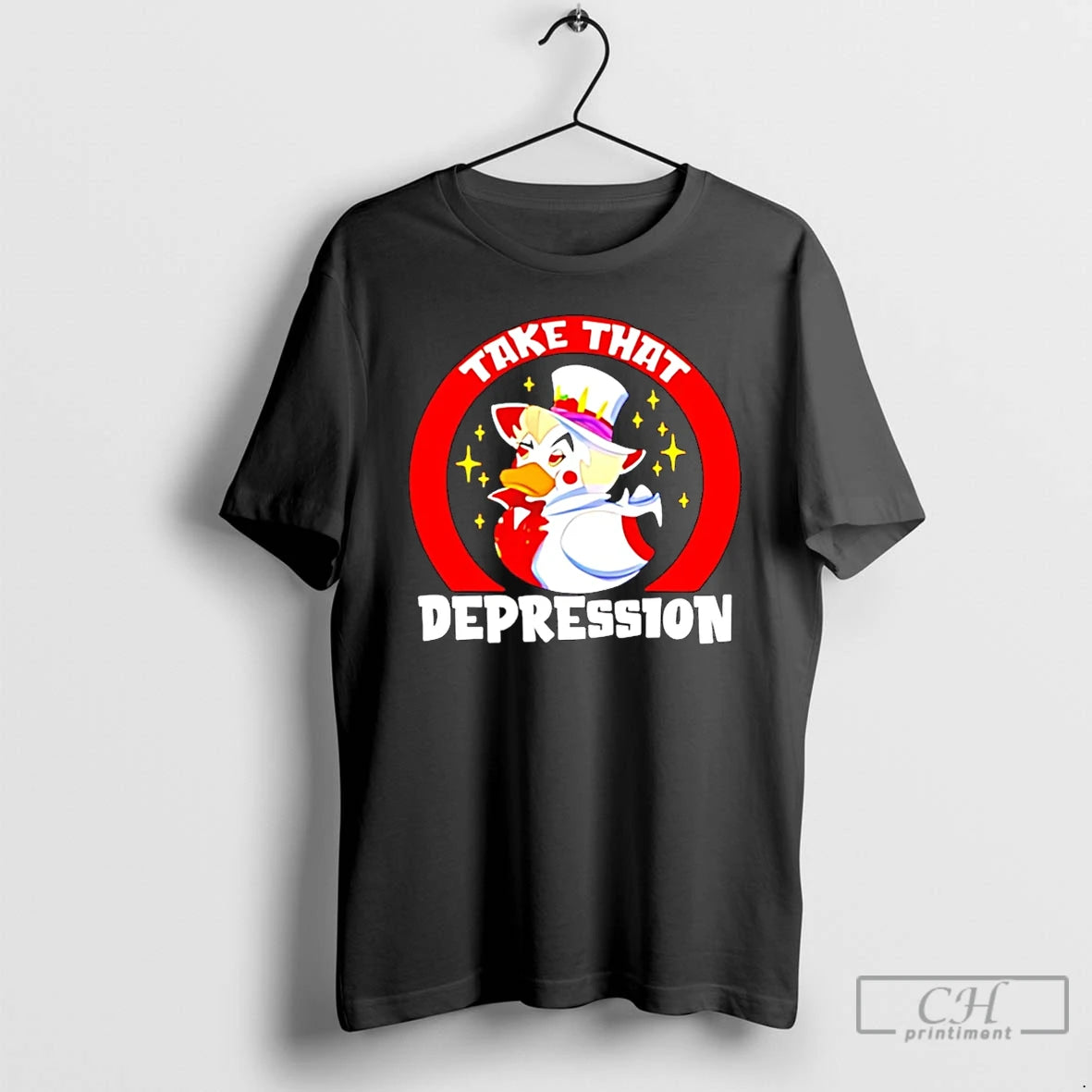 Classic Take That Depression Rubber Duck Funny T-Shirts, Hoodie, Sweatshirt | DripVista.com