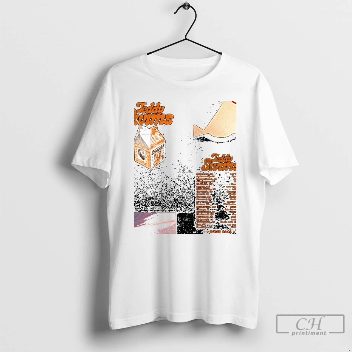 Classic Teddy Swims Tour 2025 Milk Carton T-Shirts, Hoodie, Sweatshirt | DripVista.com