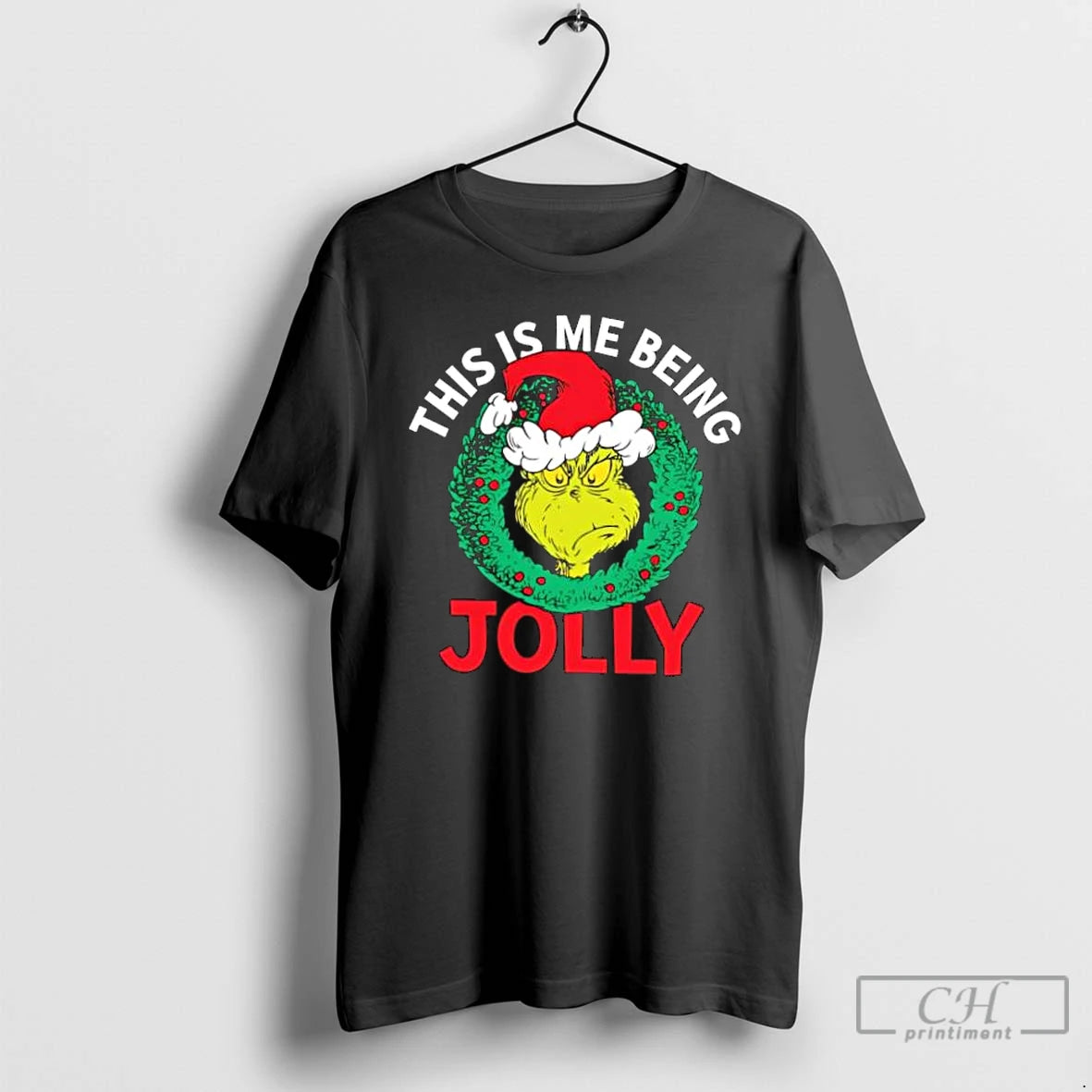 Classic The Grinch This Is Me Being Jolly Christmas Stylish T-Shirts, Hoodie, Sweatshirt | DripVista.com