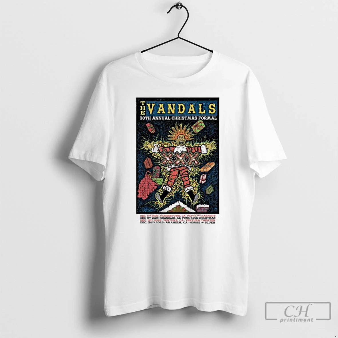 Classic The Vandals Dec 6 2025 In Chandler Az T-Shirts, Hoodie, Sweatshirt | DripVista.com