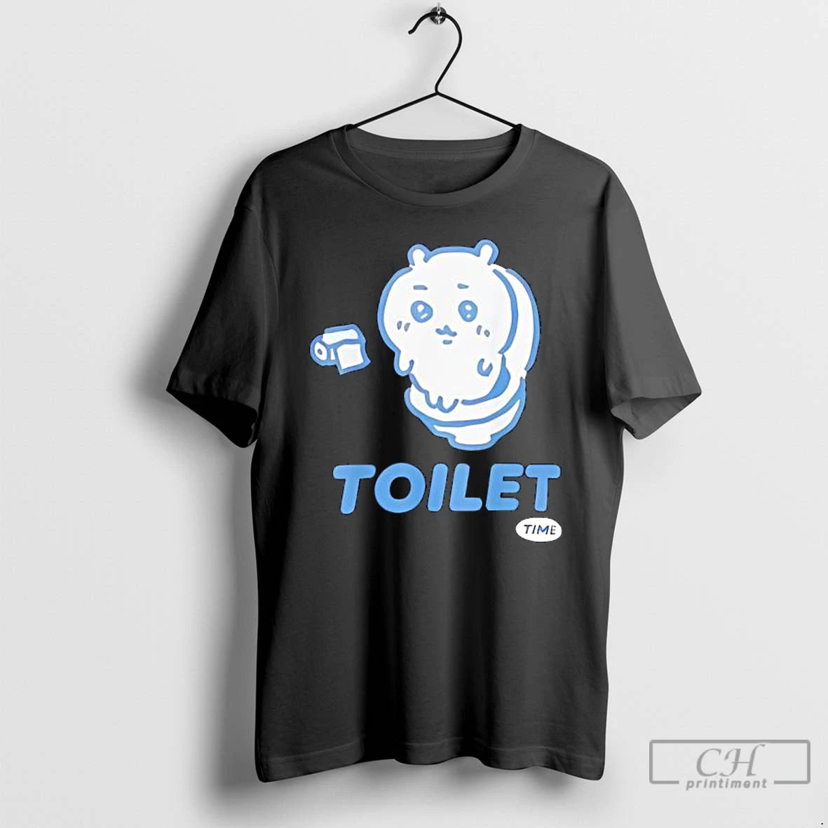 Classic Toilet Time Chikawa Meme Cute T-Shirts, Hoodie, Sweatshirt | DripVista.com
