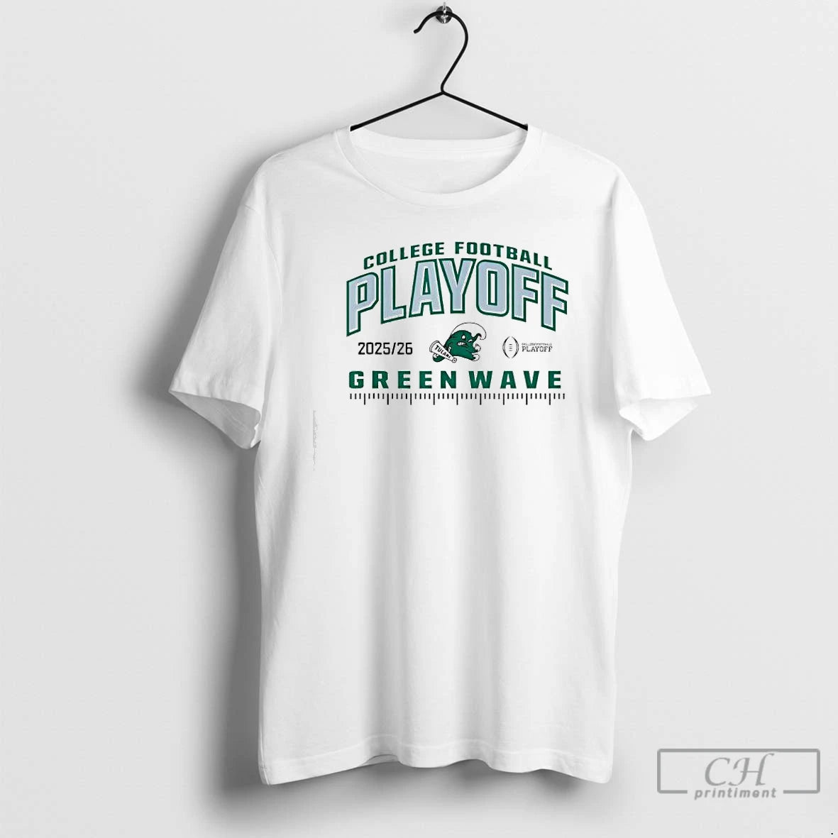Classic Tulane Green Wave College Football Playoff Cfp 2025 2026 Logo T-Shirts, Hoodie, Sweatshirt | DripVista.com