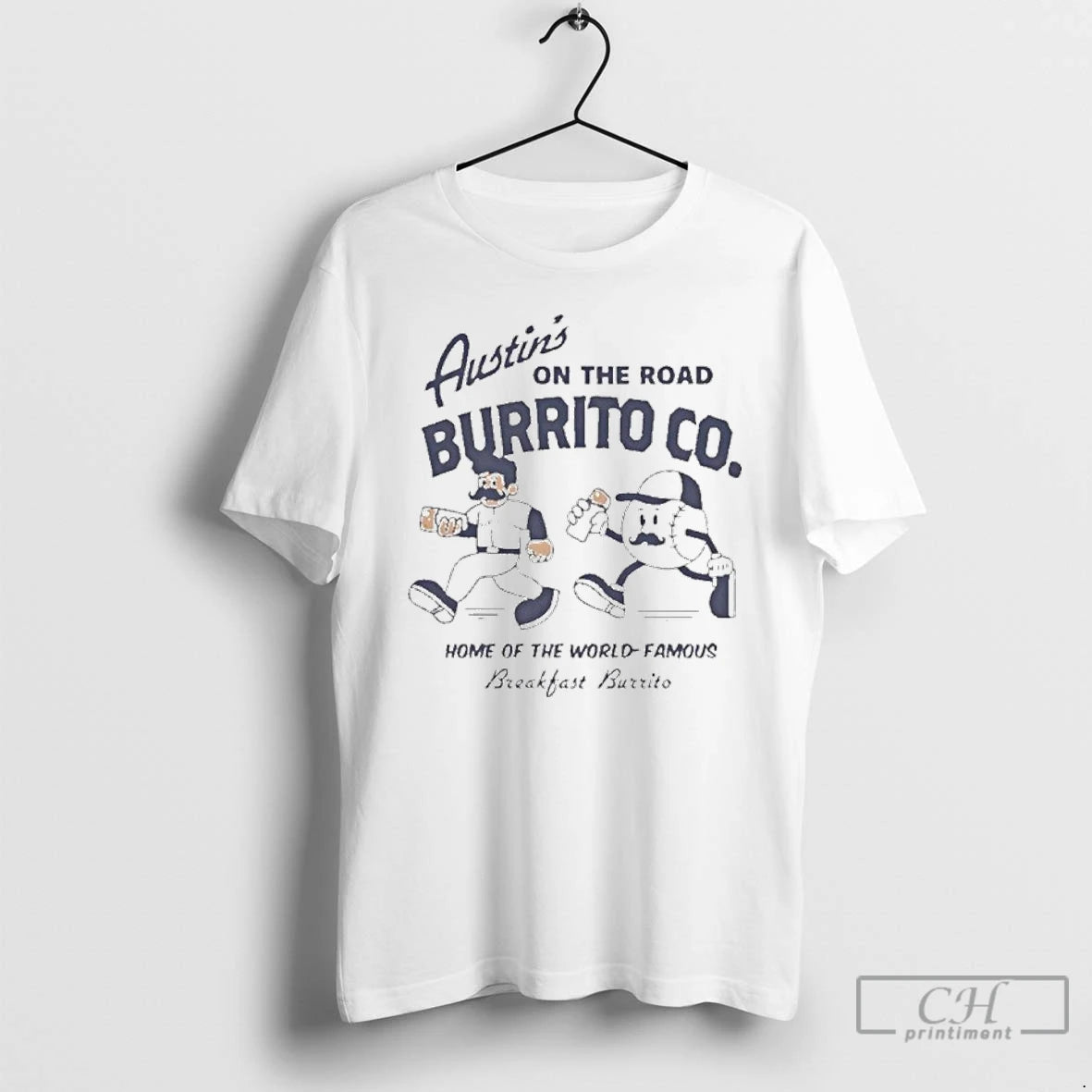 Classic Tyler Austins On The Road Burrito Co Home Of The World Famous T Shirts Hoodie, Sweatshirt | DripVista.com