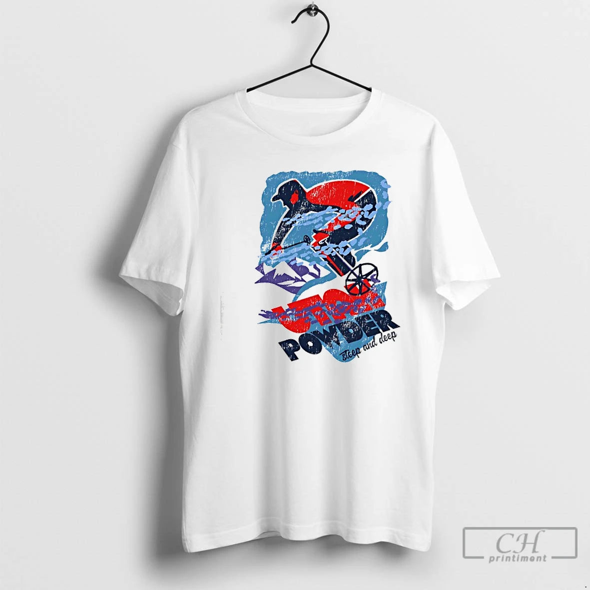 Classic Utah Utes Football Powder Steep And Deep T-Shirts, Hoodie, Sweatshirt | DripVista.com
