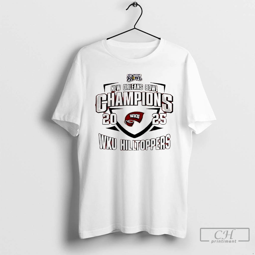 Classic Wku Hilltoppers 2025 New Orleans Bowl Champions Classic T-Shirts, Hoodie, Sweatshirt | DripVista.com