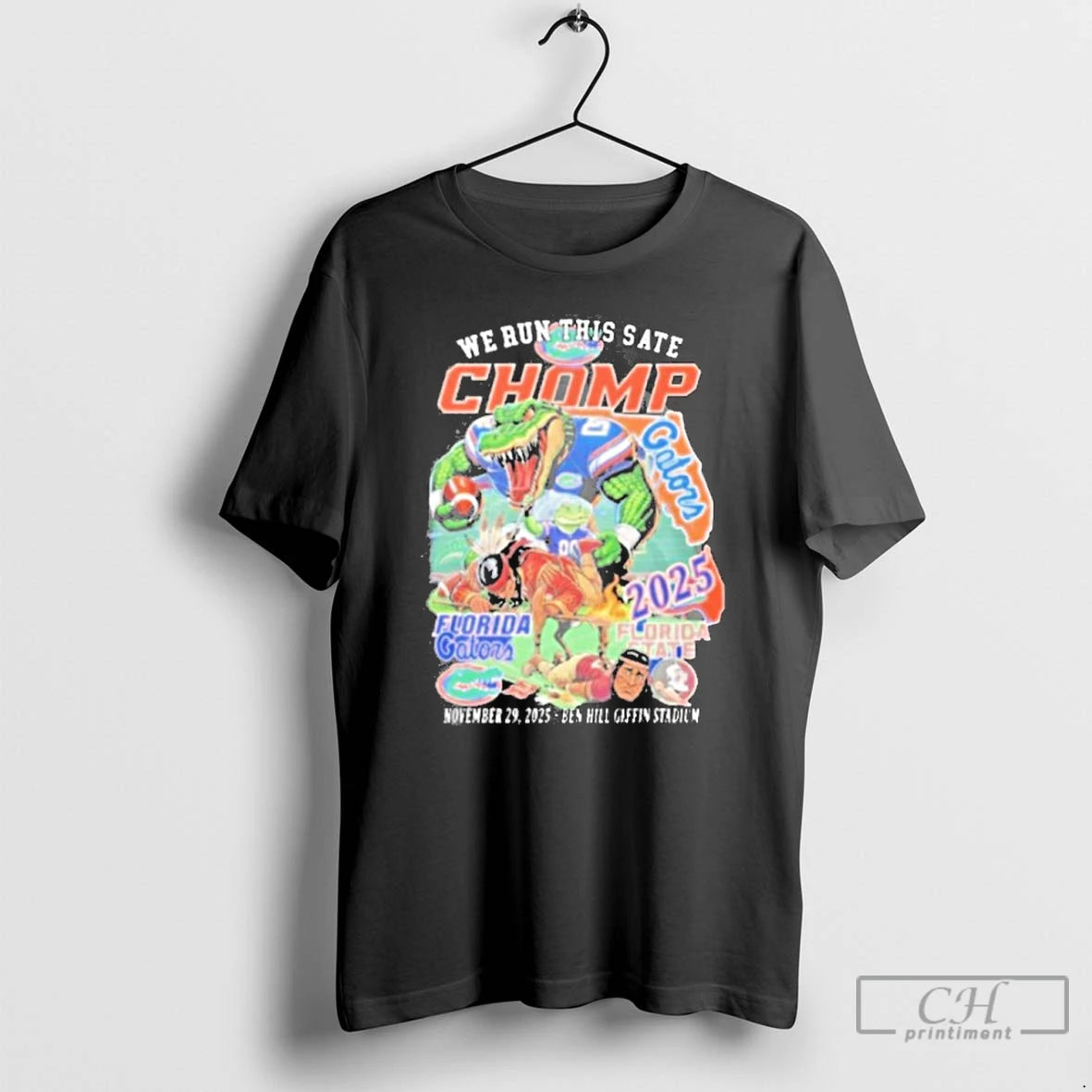 Classic We Run This State Florida Sunshine Showdown 2025 Florida Gators Beat 40 21 Florida T-Shirts, Hoodie, Sweatshirt