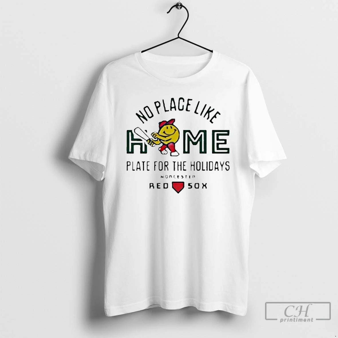 Classic Worcester Red Sox No Place Like Home Plate For The Holidays T Shirts Sweater Hoodie, Sweatshirt | DripVista.com