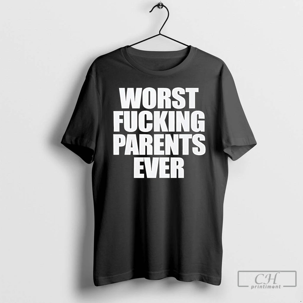 Classic Worst Fucking Parents Ever Shirts Hoodie, Sweatshirt | DripVista.com