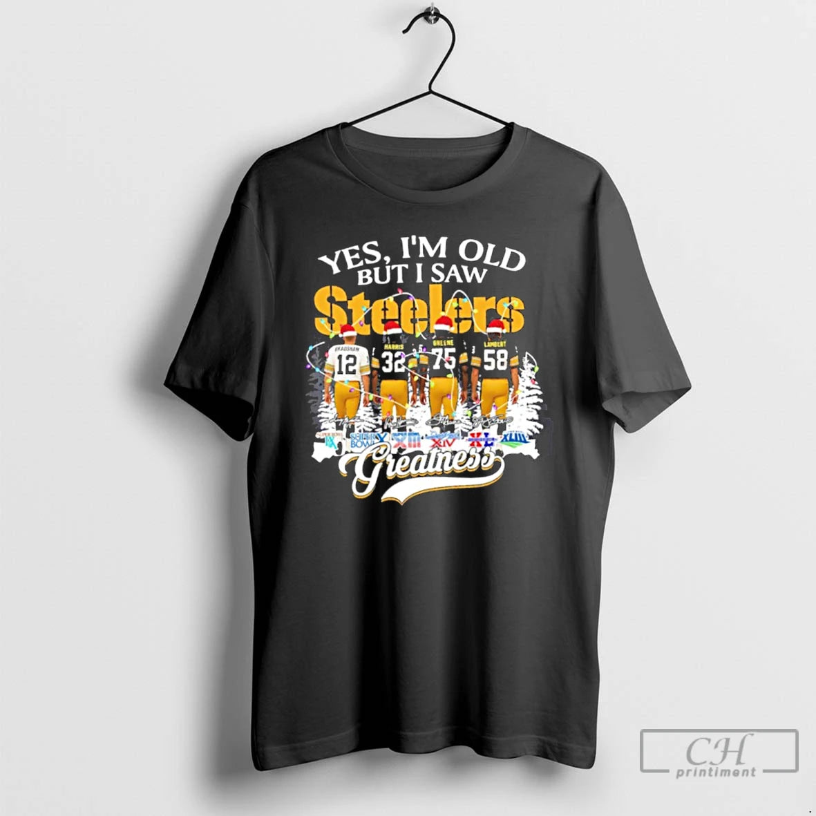 Classic Yes Im Old But I Saw Steelers Player Signature Greatness T-Shirts, Hoodie, Sweatshirt | DripVista.com