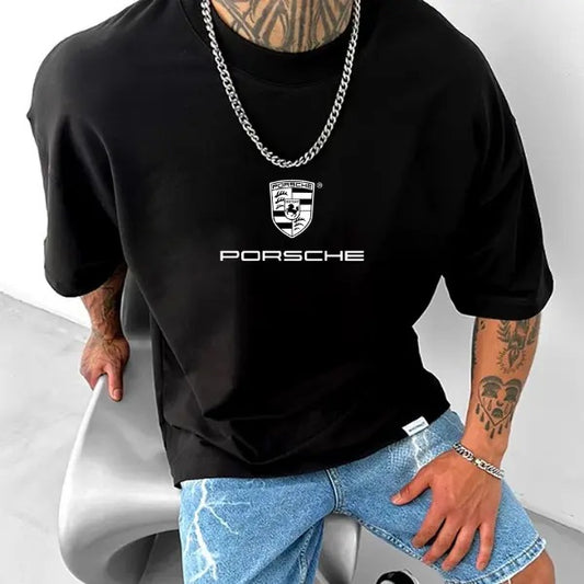 Classsic Porsche x Batmann T-shirt, Unisex, Menswear, Street Racing men Shirt, Car Tee, Boyfriend Gift