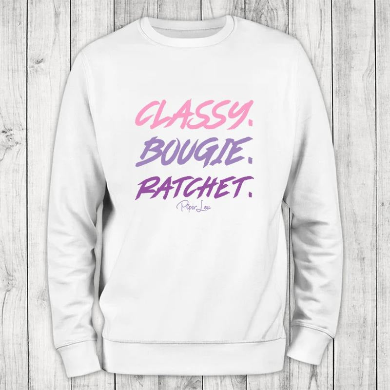 Classy Bougie Ratchet Color Sweatshirt Classic Womenswear T-Shirts, Hoodie | DripVista.com
