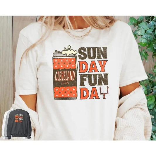 Cleveland Football Shirt, Cleveland Shirt, Cleveland Football Gift, Football Shirt, Vintage Football Shirt, Game Day Shirt