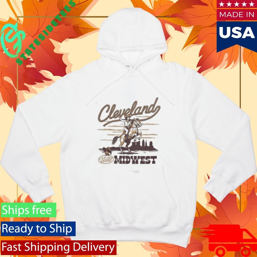 Cleveland Wild Midwest Cowgirl Crew T-Shirt