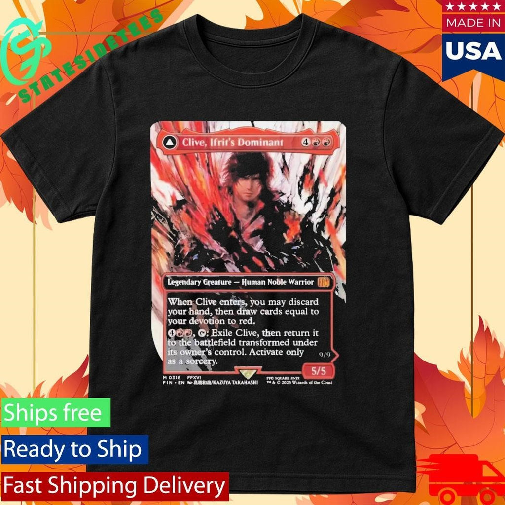 Clive Ifrit’s Dominant borderless Shirt