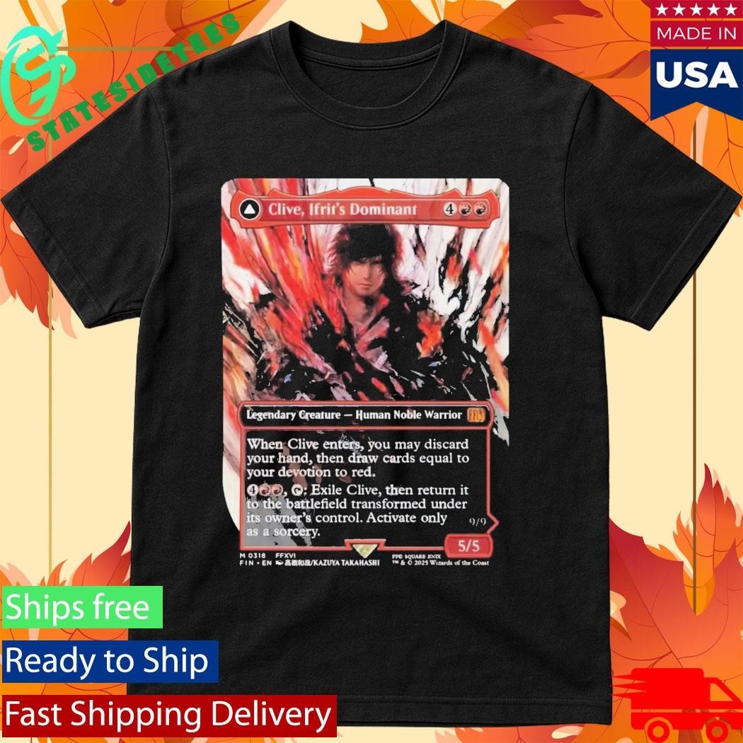Clive Ifrit’s Dominant borderless Shirt