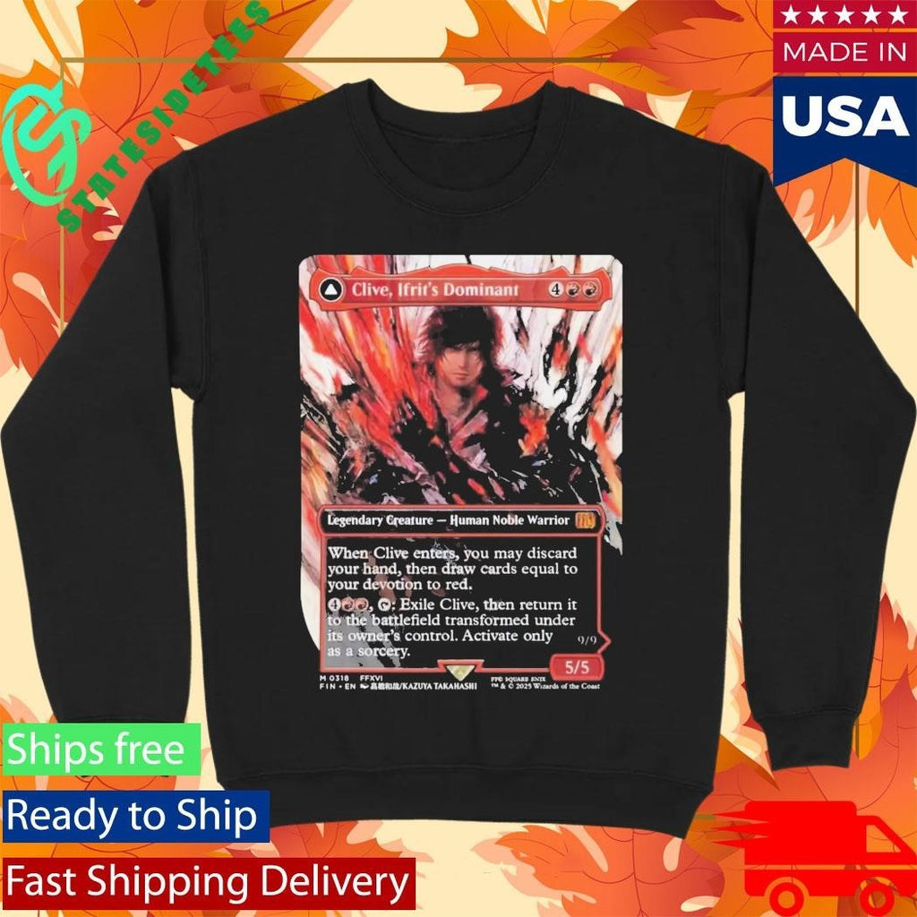 Clive Ifrit’s Dominant borderless Shirt