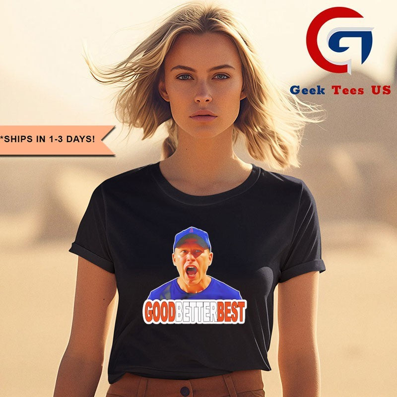 Coach Ben Johnson Good better best shirt