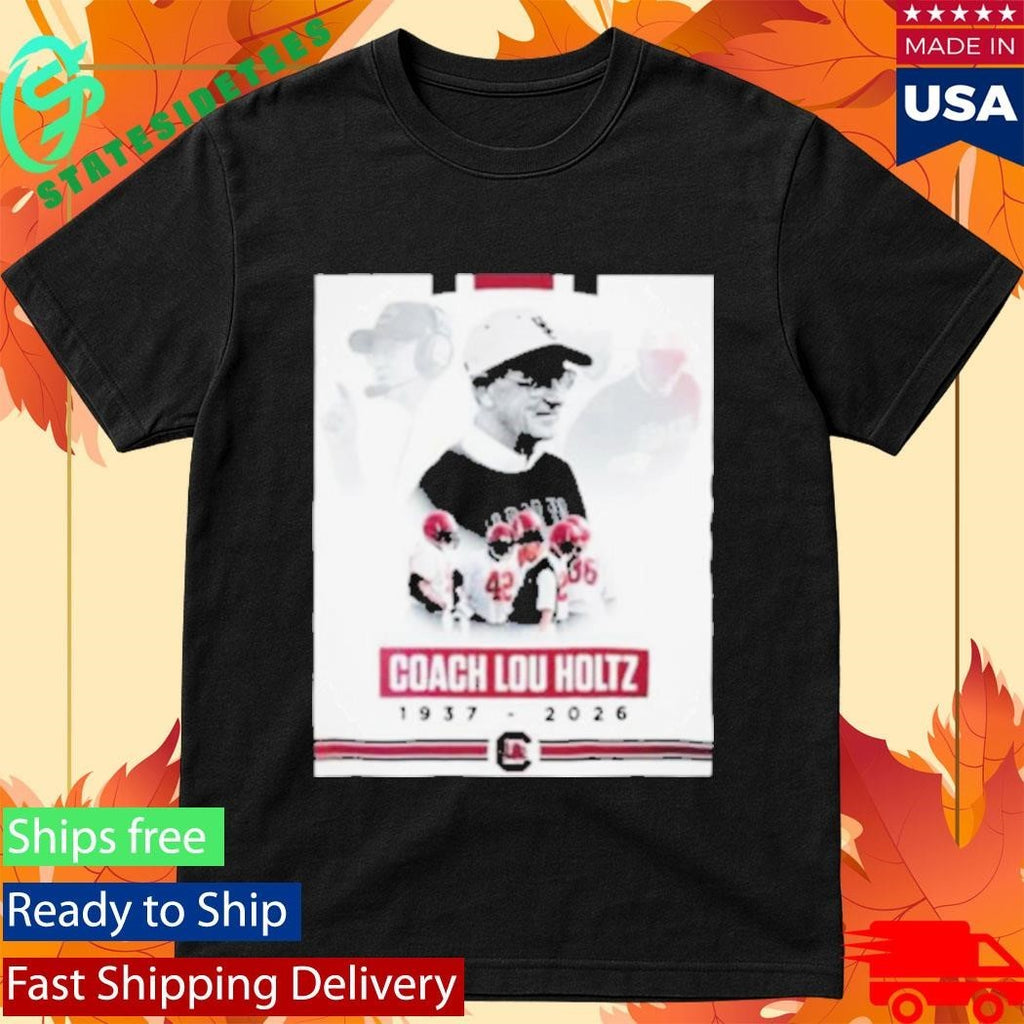 Coach Lou Holtz Tribute 1937 2026 Memorial South Carolina Shirt