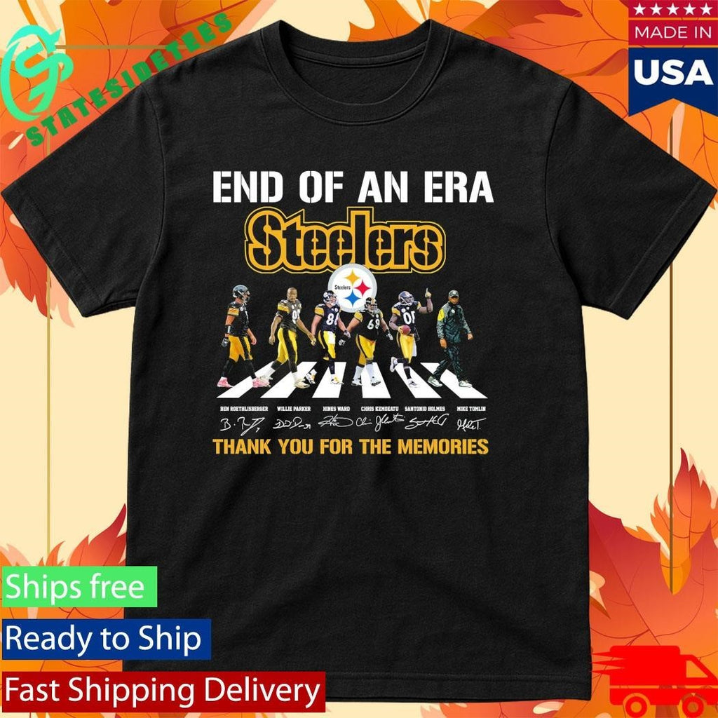 Coach Mike Tomlin End Of An Era Steelers Thank You For The Memories Shirt