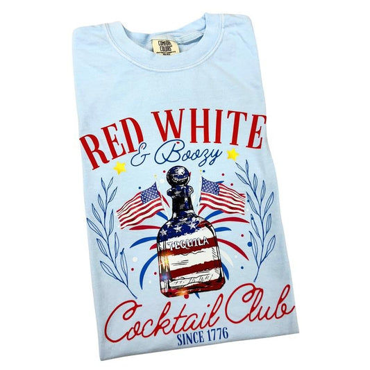 Cocktail USA Social Club Comfort Colors T-Shirt