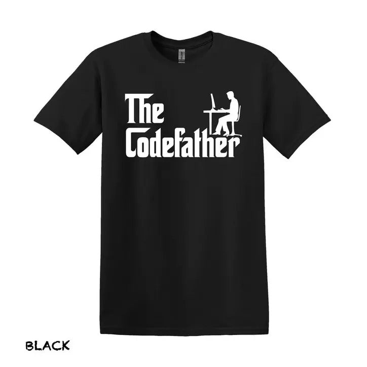Coding Shirt, The Codefather T-shirt, Programmers Shirt, Coder Shirt, Software Engineer Shirt, Computer Shirt, Software Developer Shirt, screwdriver shirt