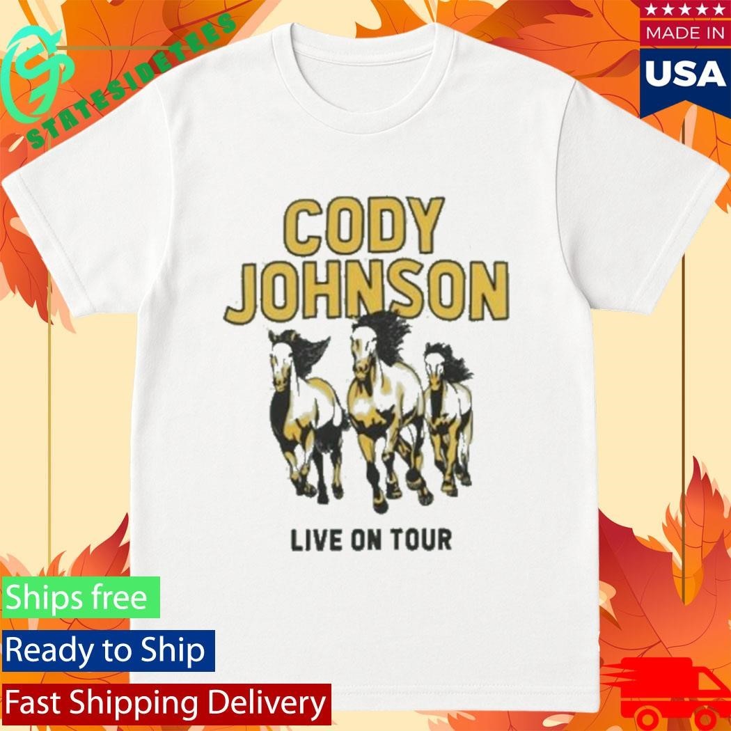 Cody Johnson Horses 2026 Tour Shirt