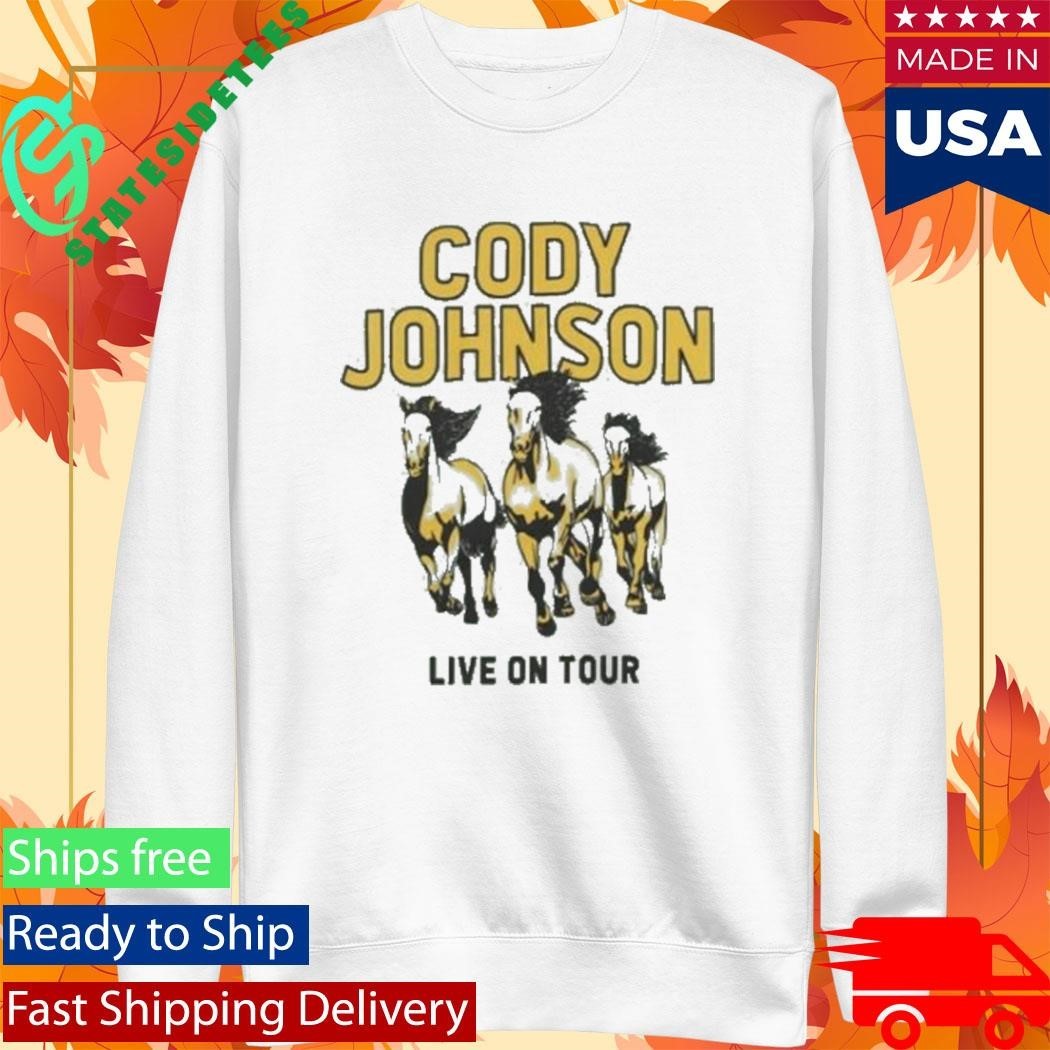 Cody Johnson Horses 2026 Tour Shirt