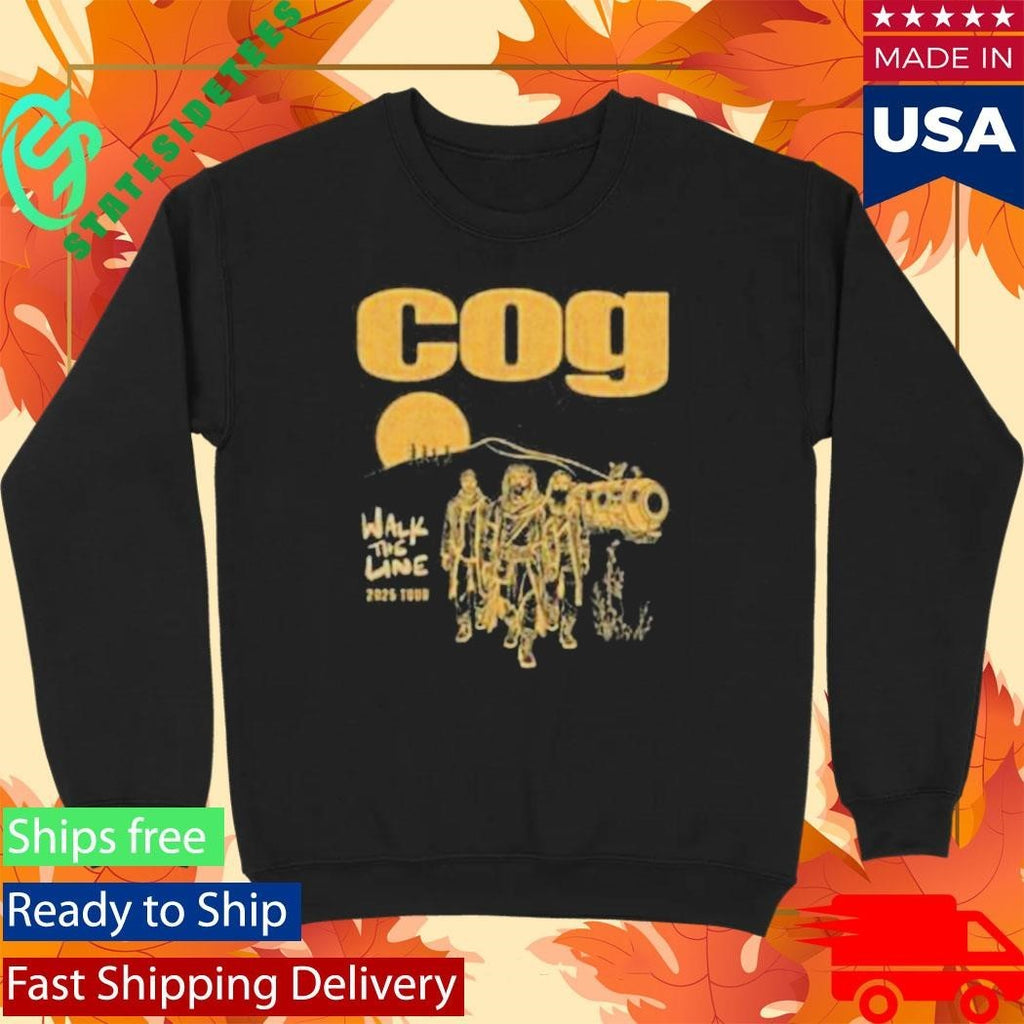 Cog Walk The Line 2025 Tour Shirt