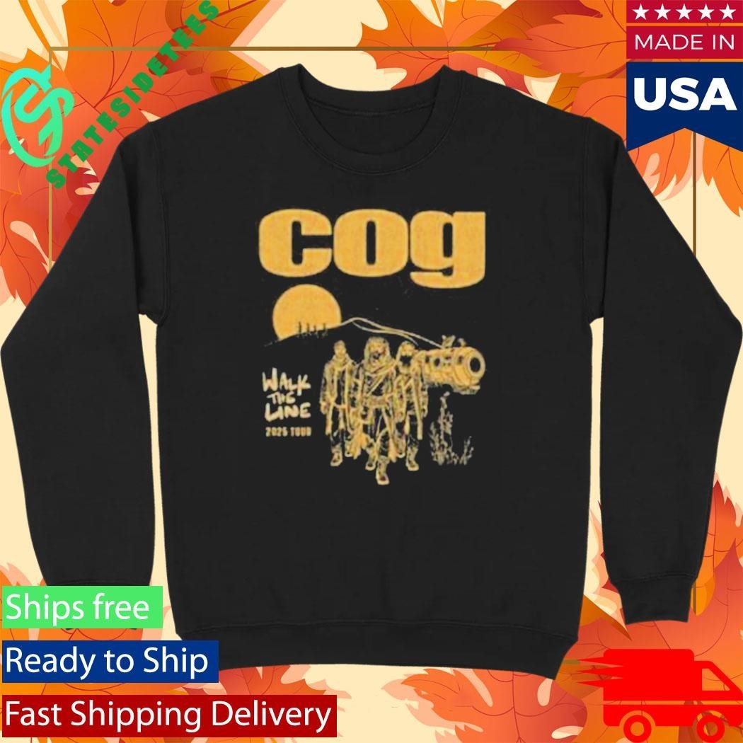 Cog Walk The Line 2025 Tour Shirt