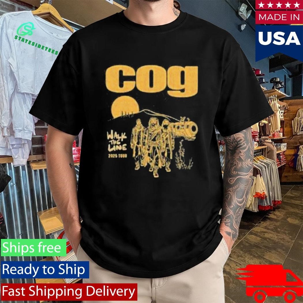 Cog Walk The Line 2025 Tour Shirt