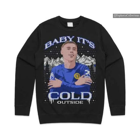 #Cold.Palmer Baby It’s Cold Outside Christmas Jumper Sweater Sweatshirt, England Football Team Celebration Adults Children's Gift , Global Trending Outfits