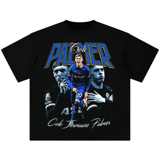 Cole Palmer T-Shirt, Cole Palmer Vintage Graphic Tees, Unisex Soccer Shirt, Sport Merch, Gift For Fan, Cotton comfort Menswear Womenswear Streetwear