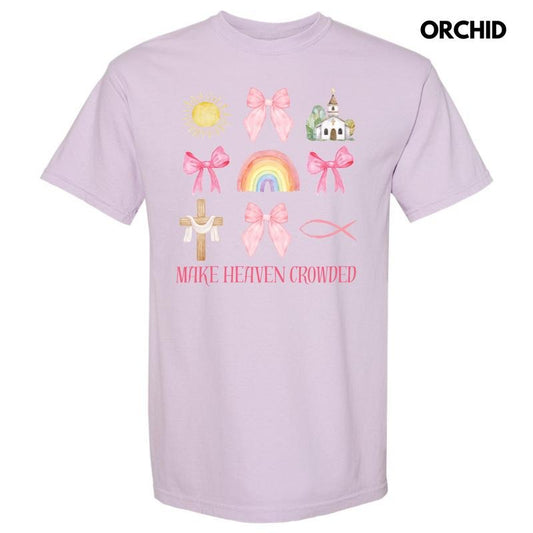 Collage Make Heaven Crowded Comfort Colors T-Shirt 'NLB'