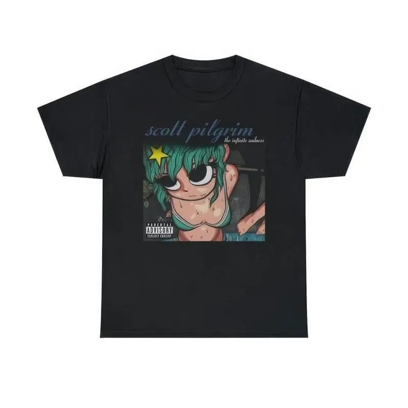 Collection Scott Pilgrim Deftones Tee, trending t-shirt, summer tee Hoodie, Sweatshirt | DripVista.com