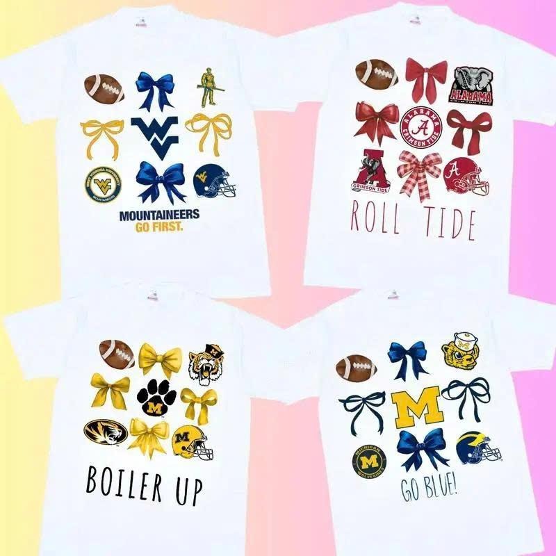 College Spiky hair fighters Spiky hair fighters Teams T-shirt, College Spiky hair fighters Bows Inspired White Crewneck...