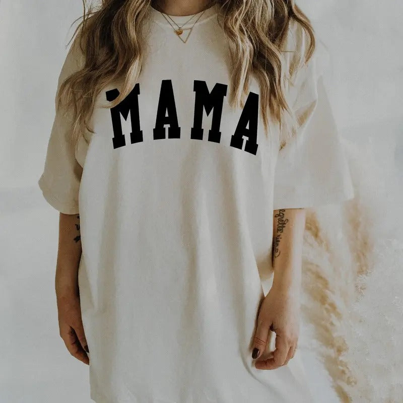 Color Mama Shirt, Mom Shirt, Mommy Shirt, Mama T-Shirt, Cute Mom Shirt, Mother's Day Gift, Mom Life Shirt Top Womenswear