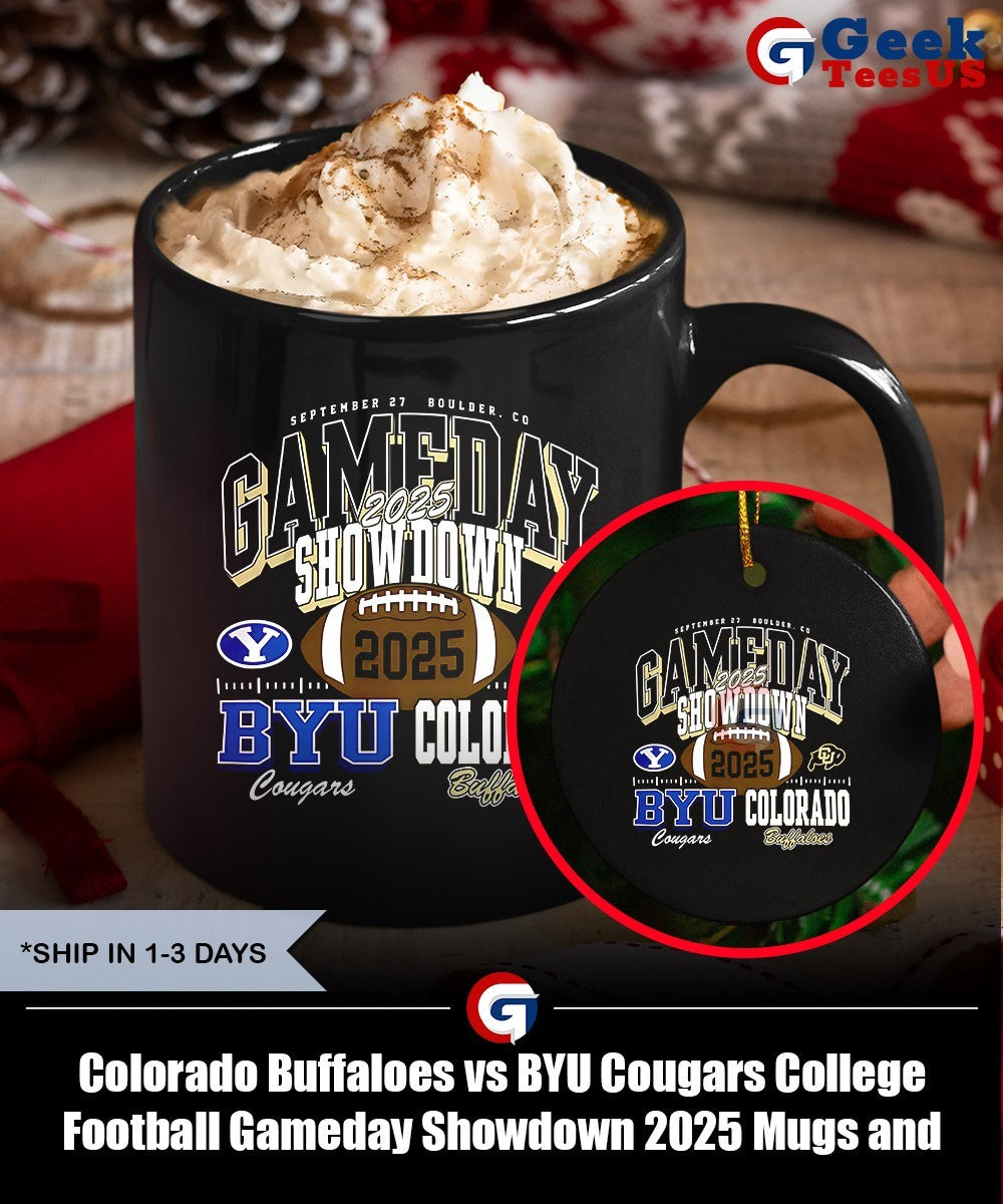 Colorado Buffaloes vs BYU Cougars College Football Gameday Showdown 2025 shirt