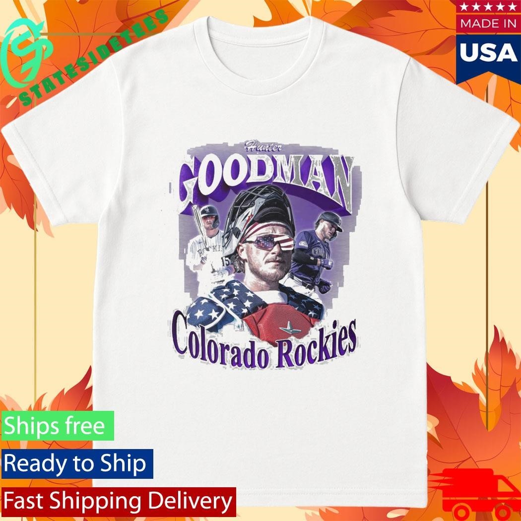 Colorado Rockies Hunter Goodman 2026 T-shirt