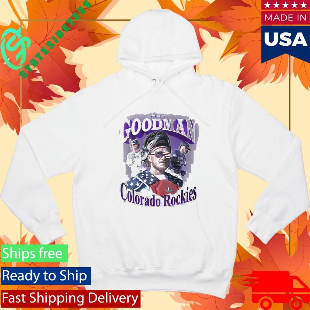 Colorado Rockies Hunter Goodman 2026 T-shirt