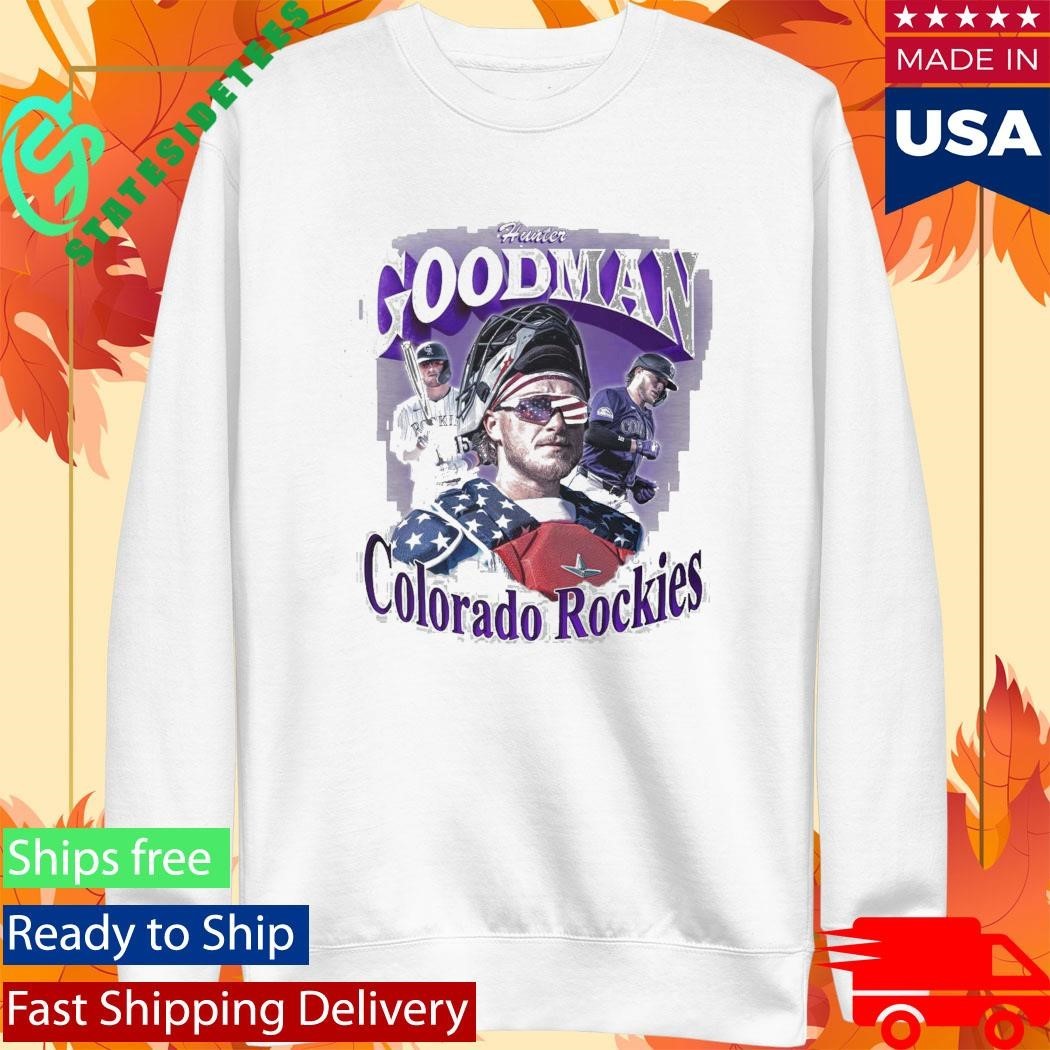 Colorado Rockies Hunter Goodman 2026 T-shirt