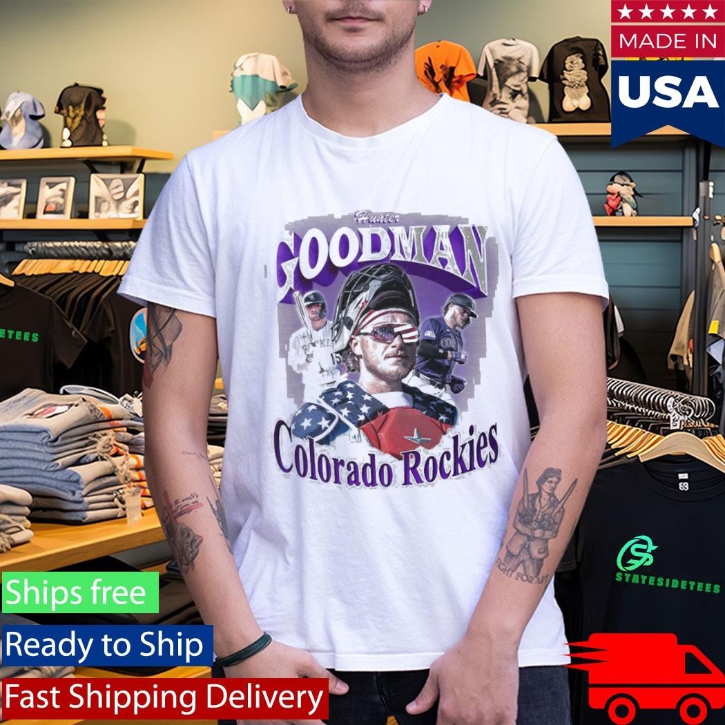 Colorado Rockies Hunter Goodman 2026 T-shirt
