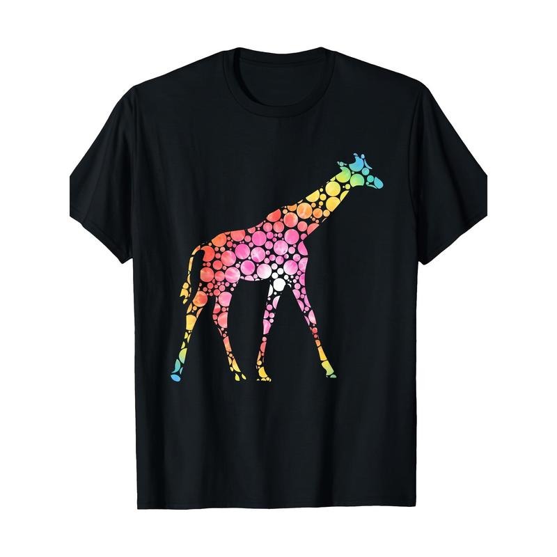 Colored Polka Dot Longneck Deer International Dot Day T-shirt Made in USA Hoodie, Sweatshirt | DripVista.com