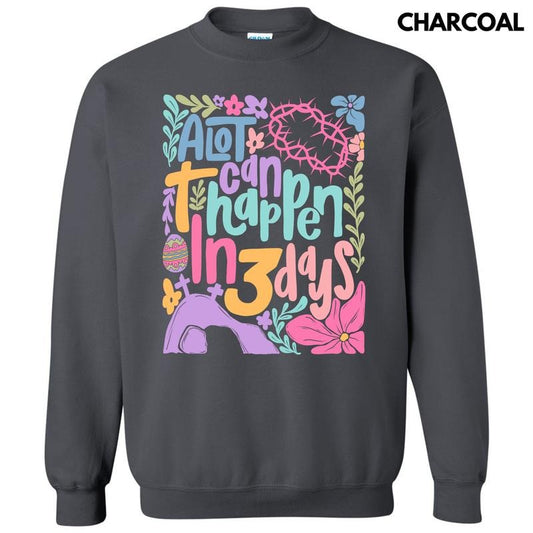 Colorful In Three Days Sweatshirt 'NLB'